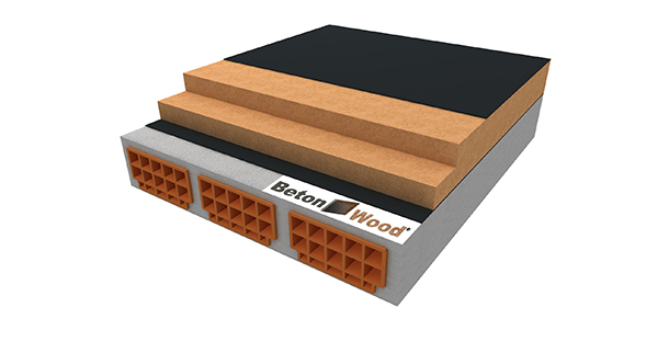 Isolamento termico per Solaio in fibra di legno FiberTherm su latero-cemento
